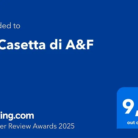 La Casetta Di A&f Appartement *